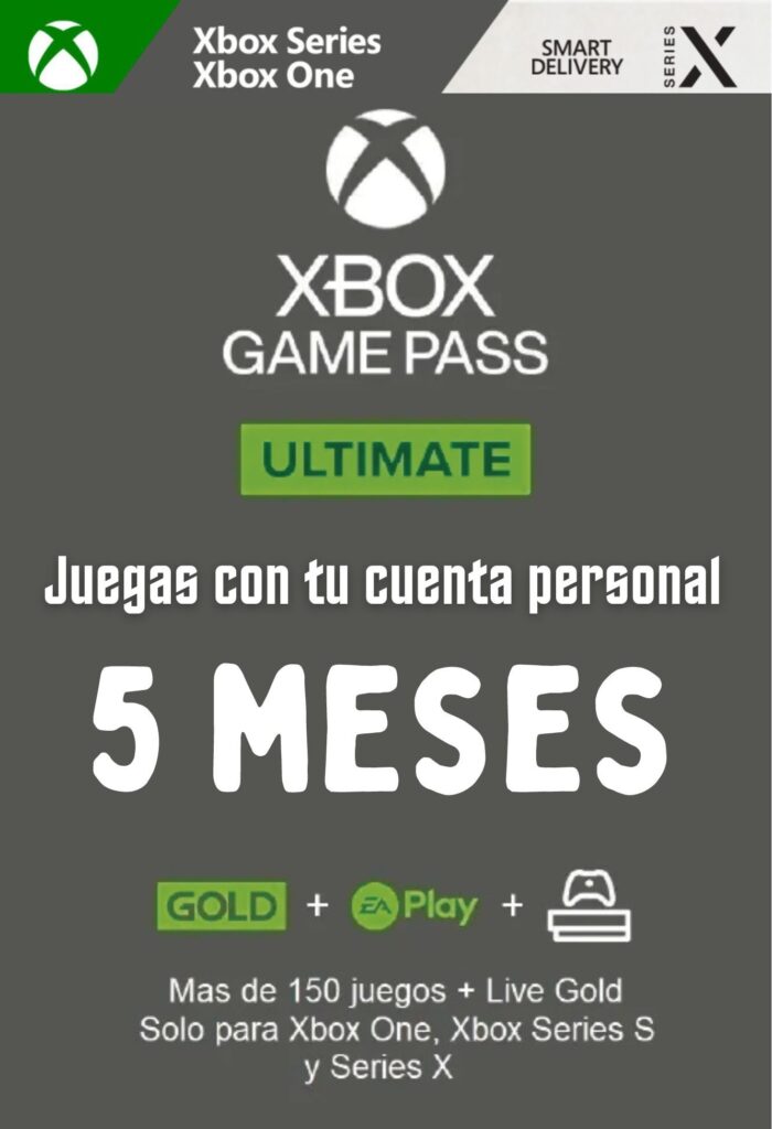 Xbox Game Pass Ultimate 5 Meses