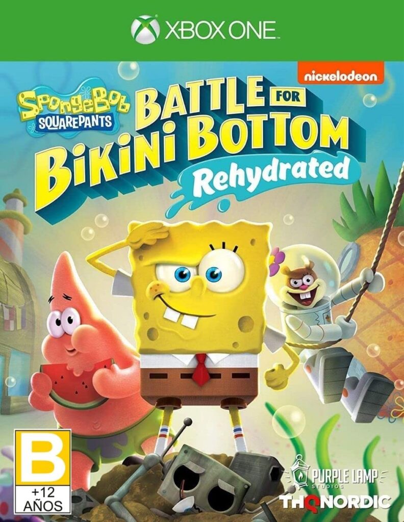 Bob Esponja SquarePants Battle for Bikini Bottom Rehydrated