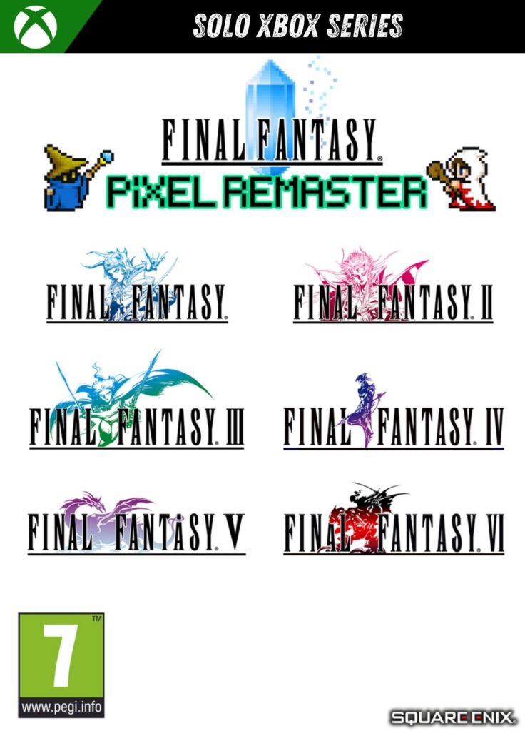 FINAL FANTASY I-VI Bundle Pixel Remaster