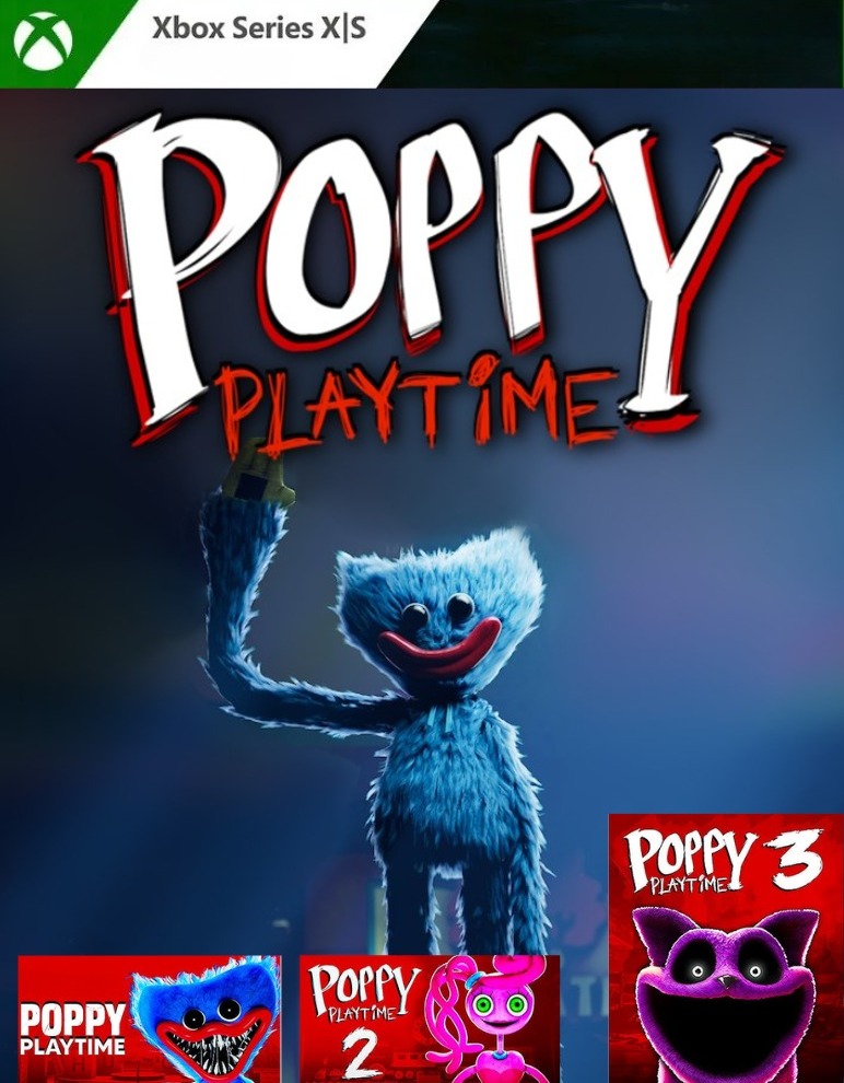 Poppy Playtime Chapter 1,2 y 3