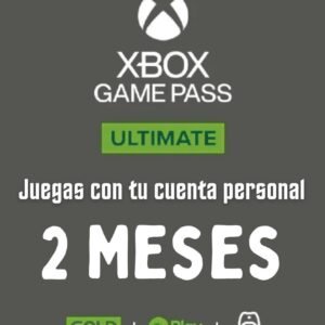 Xbox Game Pass Ultimate 2 Meses