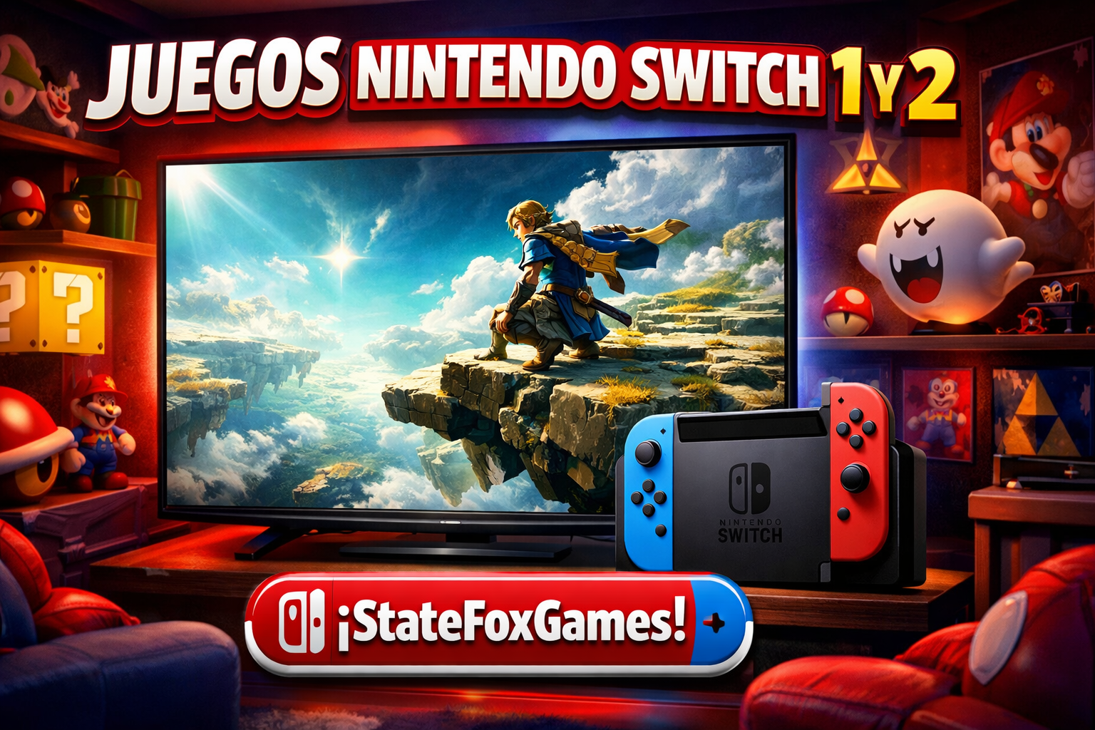 Juegos Nintendo Switch 1 Switch 2