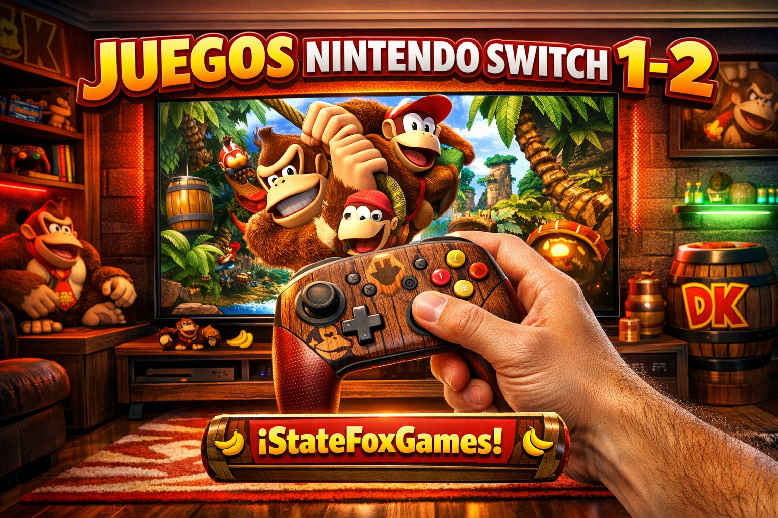 Juegos Nintendo Switch 1 y 2 cuentas principales y secundarias