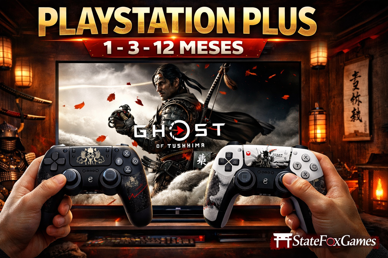 Cuentas Playstation Plus 1 3 12 meses