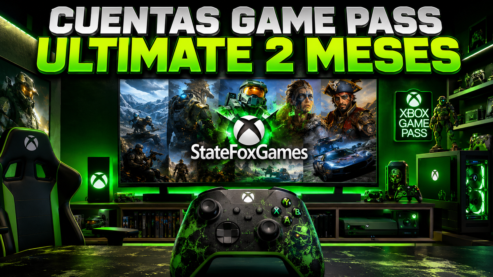 Cuentas Game Pass Ultimate 2 Meses Xbox One Xbox Series S-X