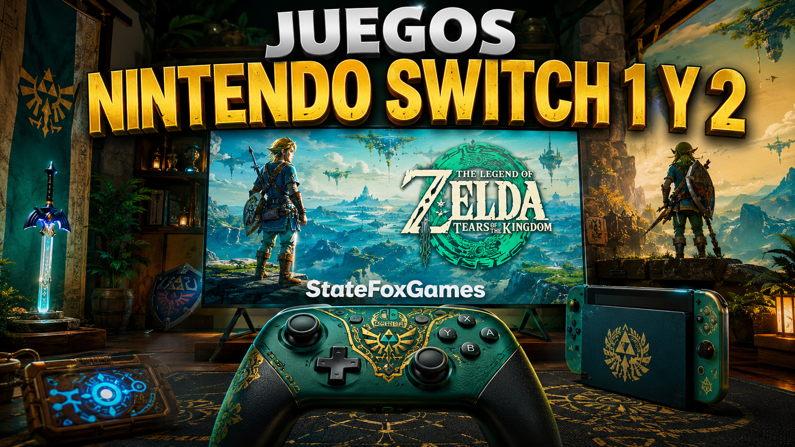 Juegos Nintendo Switch 1 y 2