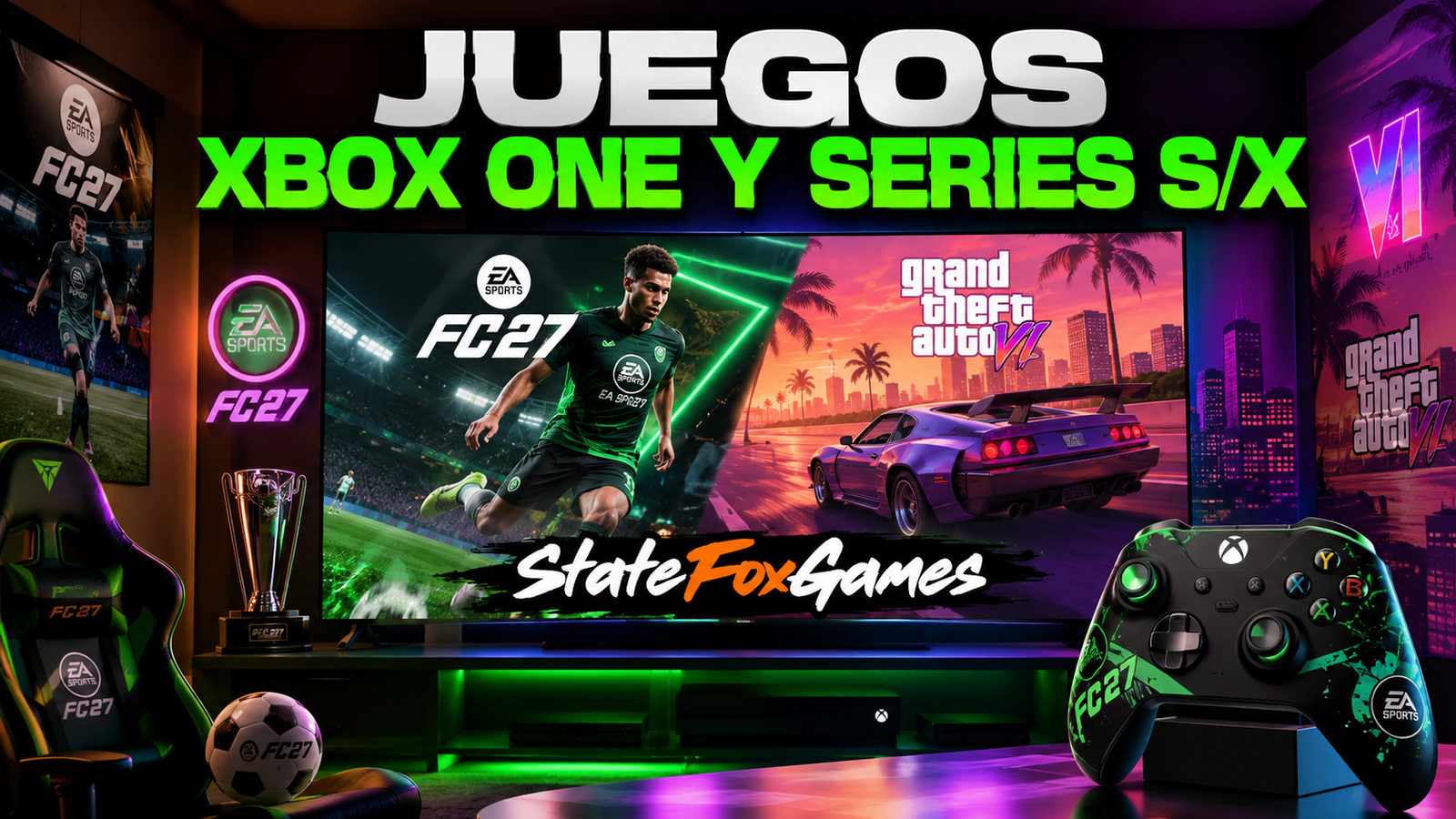 Juegos Xbox One y Series S-X