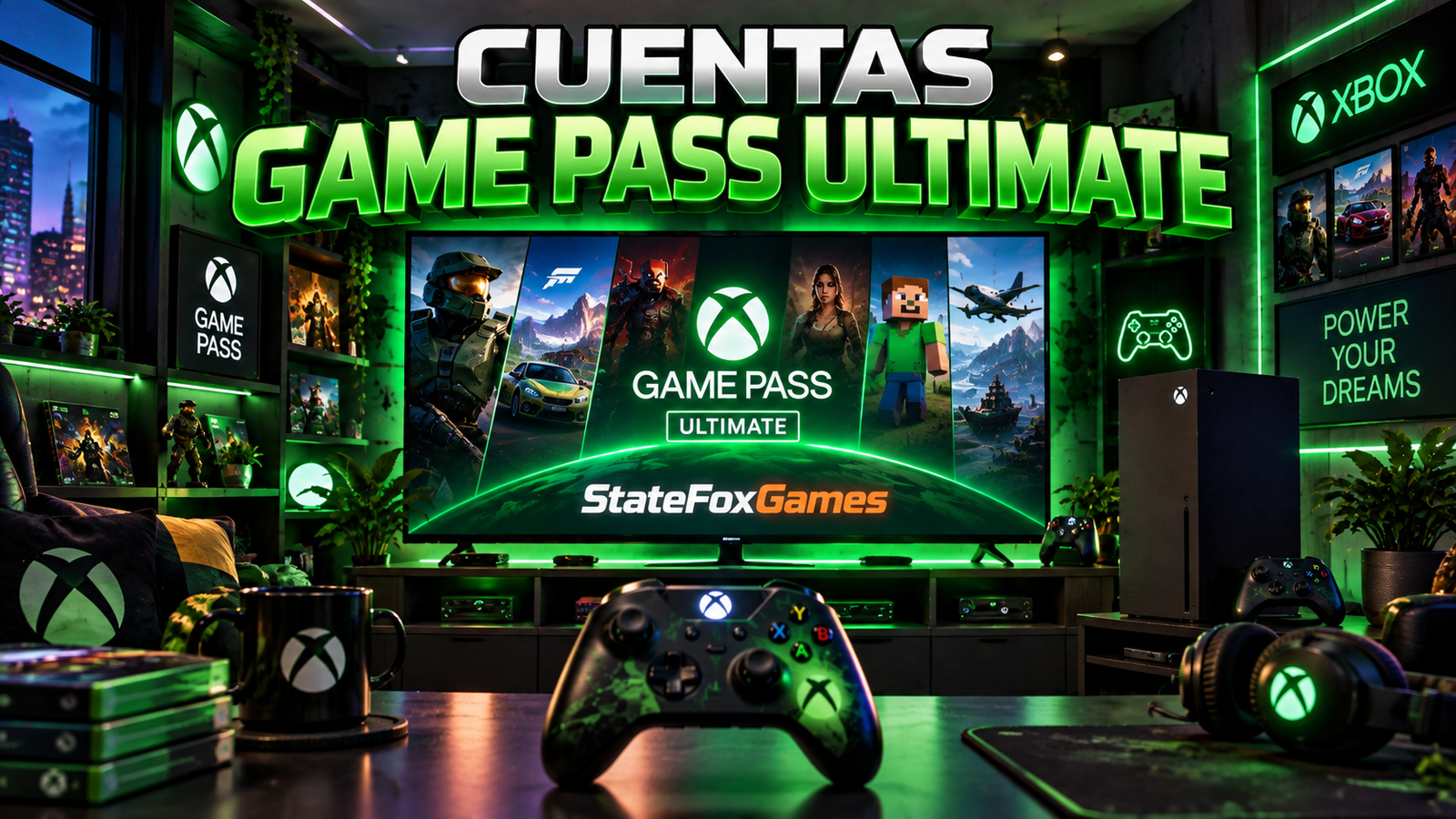 Cuentas Game Pass Ultimate 2 Meses Xbox One Xbox Series S-X