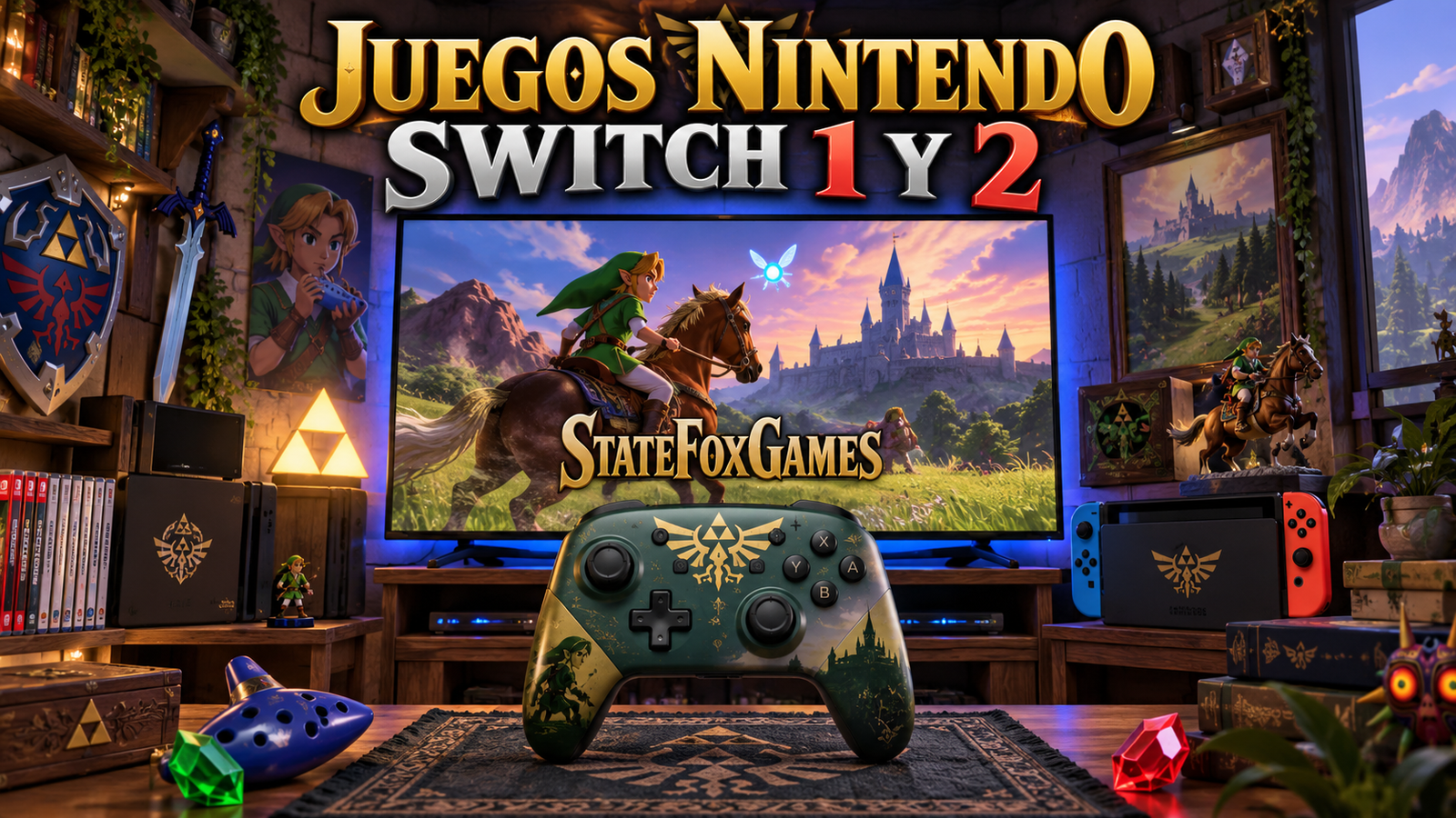 Juegos Nintendo Switch 1 y 2
